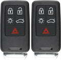 Keyless Entry Remote Control Car Key Fob Uncut Key Blade (Pack of 2) L741196