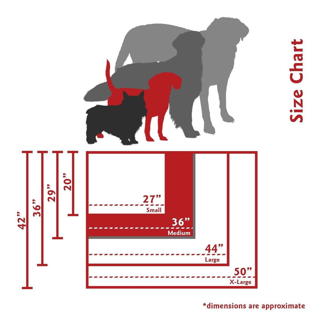 Large Rectangle Pet Bed A3236