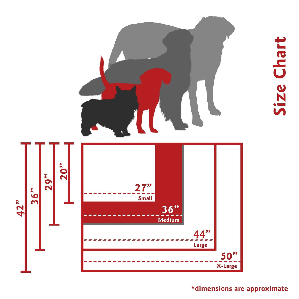 Large Rectangle Pet Bed A3236